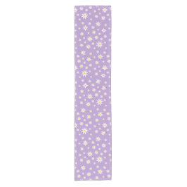 Paarse Daisy Table Runner Korte Tafelloper