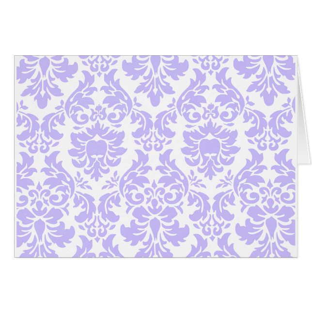 Paarse Damask (Voorkant Horizontaal)