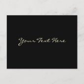 Paarse Damask Aankondigingskaart (Achterkant)