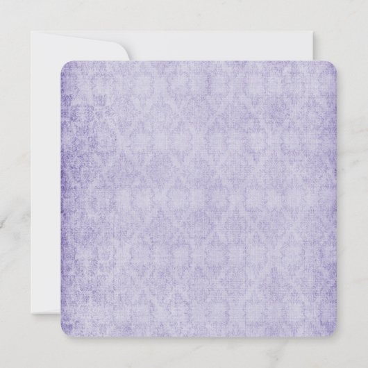  Paarse Damask Kaart (Achterkant)