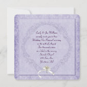  Paarse Damask Kaart (Voorkant)