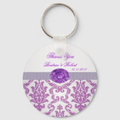 Paarse Damask, oudste afbeelding Sleutelhanger (Voorkant)