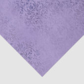 Paarse Damask Tissuepapier (Detail)