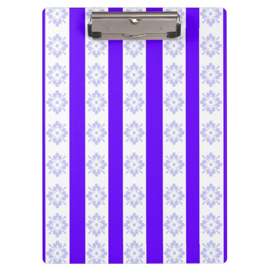 Paarse damast klembord (Voorkant)