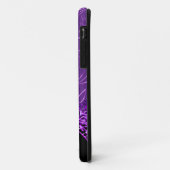 Paarse Damast Patroon iPhone 5 Elegant Klasse Case-Mate iPhone Case (Achterkant/links)