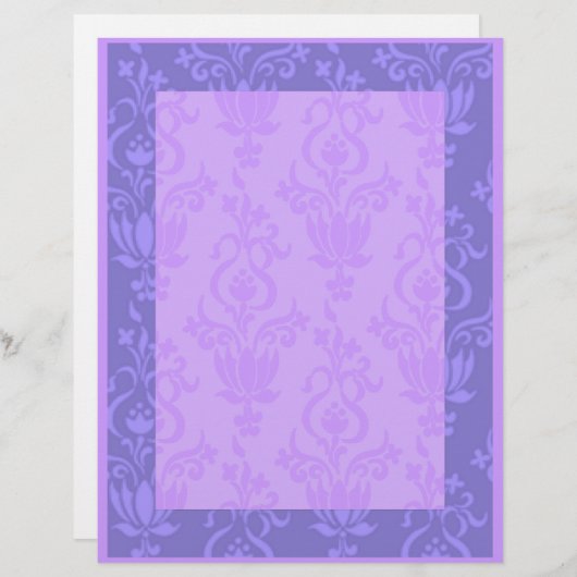 Paarse damp (Voorkant / Achterkant)