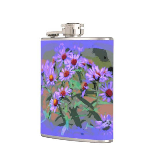 paarse damp heupfles (Links)