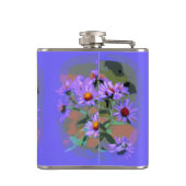 paarse damp heupfles (Achterkant)