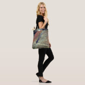 Paarse Damselfly gooit de rots dicht Tote Bag (Op model)