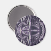 Paarse Dance Magneet (Voorkant / Achterkant)