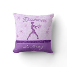 Paarse Dancer met Cheetah Print Stripe