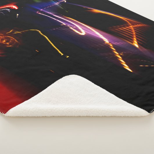 paarse dans sherpa deken (3/4)