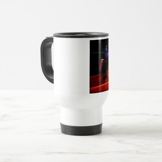 paarse dansesemmer reisbeker (Voorkant links)