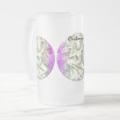 paarse dansyogini matglas bierpul (Voorkant links)