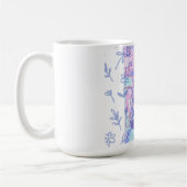 Paarse datum koffiemok (Links)