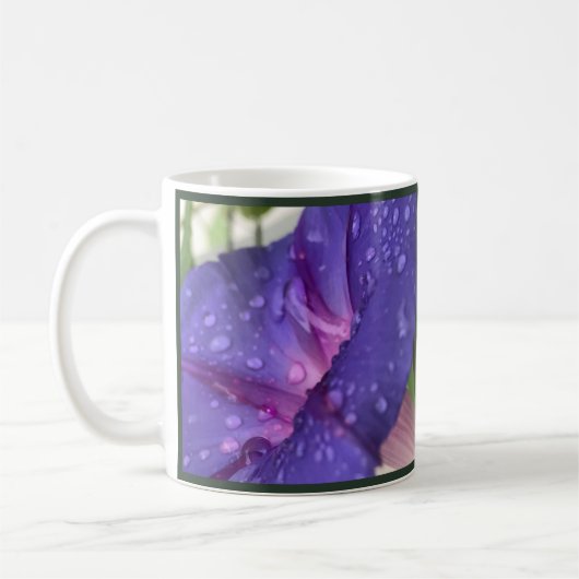 Paarse Dauwdruppel Winde Koffiemok (Links)