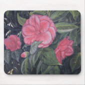 Paarse Dawn Camellia Mousepad Muismat (Voorkant)