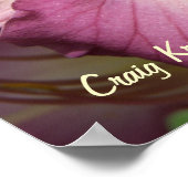 Paarse Daylily Poster (Hoek)