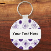 Paarse Daze Sleutelhanger (Voorkant)