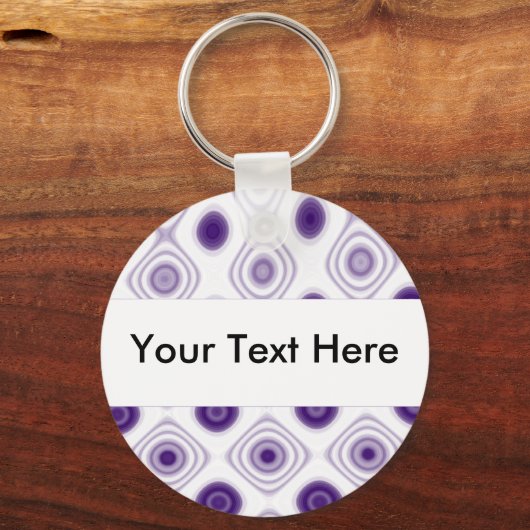 Paarse Daze Sleutelhanger (Voorkant)