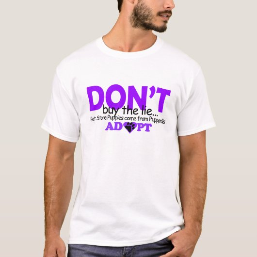 Paarse DBTL T-shirt (Voorkant)