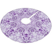 Paarse decoratieve kerstkerstboomrok kerstboom rok (Gekanteld)