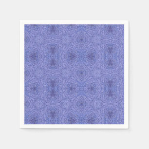 Paarse delicate geometrische patroon servet