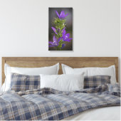 Paarse Delight Galerij Canvas Wrap Afdruk (Insitu (Slaapkamer))