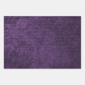 Paarse demper inpakpapier vel (Voorkant 2)