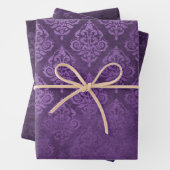 Paarse demper inpakpapier vel (In situ)