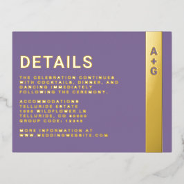 Paarse Details Behuizing Kaart