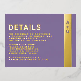 Paarse Details Enclosure Kaart