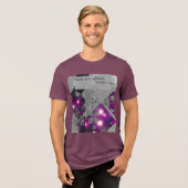 Paarse Diamant Glow T-shirt (Voorkant volledig)