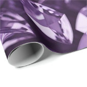 Paarse diamanten cadeaupapier (Rol Hoek)