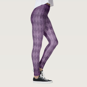  paarse diamanten vrouwen lavender leggings