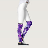 Paarse diamantLeggings Leggings (Rechts)