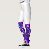 Paarse diamantLeggings Leggings (Links)