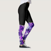 Paarse diamantLeggings Leggings (Rechts)