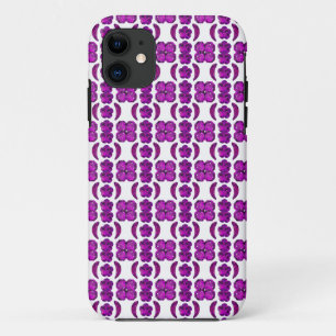 Paarse diamantontwerp Case-Mate iPhone case
