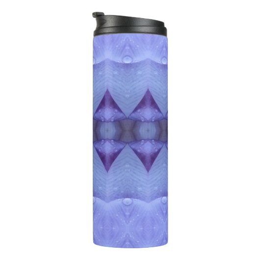 Paarse Diamond Ikat Thermosbeker (Geroteerd rechts)