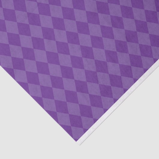 PAARSE DIAMOND MARDI GRAS PATTERN TISSUEPAPIER (Detail)