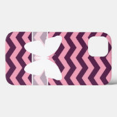 Paarse diepgevroren orchidee met vlinder Case-Mate iPhone case (Achterkant (horizontaal))