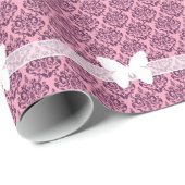 Paarse diepvriezer met vlinder cadeaupapier (Rol Hoek)