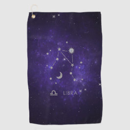 Paarse dierenriem | Kosmische Astrologie Horoscoop Golfhanddoek