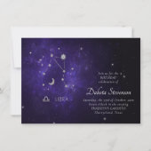 Paarse dierenriem | Kosmische Astrologie Horoscoop Kaart (Voorkant)