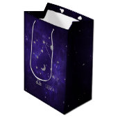 Paarse dierenriem | Kosmische Astrologie Horoscoop Medium Cadeauzakje (Voorkant Gekanteld)