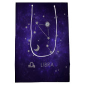 Paarse dierenriem | Kosmische Astrologie Horoscoop Medium Cadeauzakje (Achterkant)