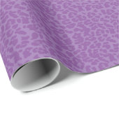 Paarse dierlijk meel cadeaupapier (Rol Hoek)