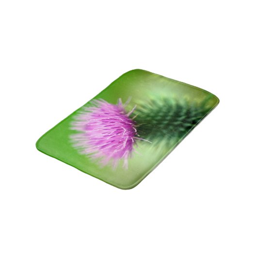 Paarse dikbloem badmat (Gekanteld)