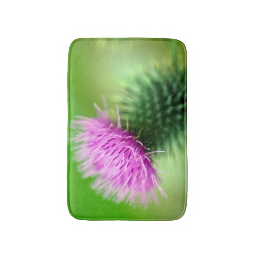 Paarse dikbloem badmat (Voorkant Verticaal)